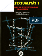 Interextualität La Teoria de La Intertextualidad en Alemania-Desiderio Navarro