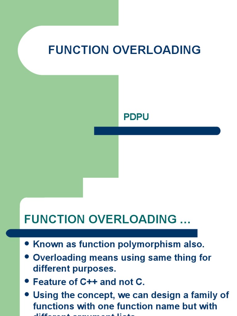 14 Function Overloading | PDF | Area | Subroutine