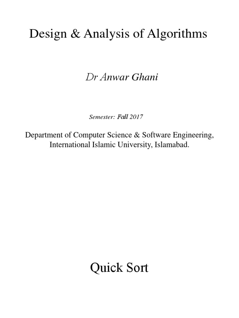 An Efficient Partitioning Technique Analysis of Hoare Partitioning for