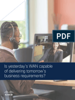 Is Yesterday's WAN Capable of Delivering Tomorrow's Business Requirements?