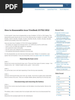 Manual - How To Disassemble Asus VivoBook 15 F512 X512