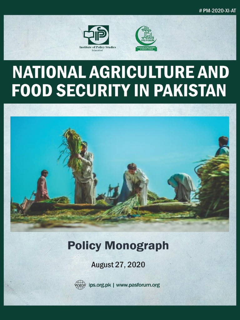 National Agriculture and Food Security in Pakistan | Download Free PDF ...