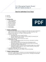 Guideline For Termpaper (Individual)