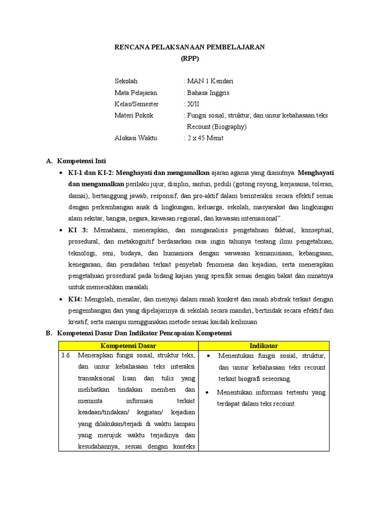 Rpp Recount Text Biography
