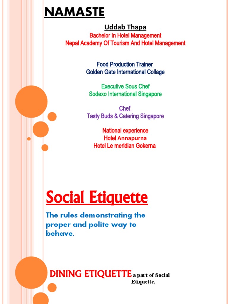 Dining Etiquette PDF Alcoholic Drinks Wine