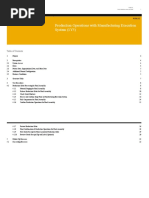 Production Operations With Manufacturing Execution System (1Y5)