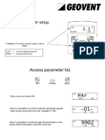 Abb Acs 355: Access Parameter List