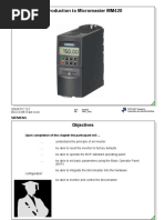 Introduction To Micromaster MM420: Simatic S7