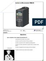 Introduction To Micromaster MM420: Simatic S7