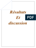 Résultats Et Discutions