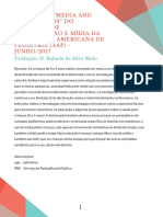 Relatório "Media and Young Minds" Do Conselho de Comunicação e Mídia Da Associação Americana de Pediatria (AAP)