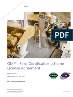 GMP+ Feed Certification Scheme License Agreement