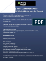 Copy of 6.3 Finding The BEST Cold Interests To Target (Building Your Customer Avatar) 1