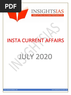 Insta July Current Affairs Compilation Pdf Judiciaries Constitution