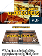 Domingo 05 - Escrito Com o Dedo de Deus