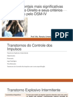Doenças Mentais Mais Significativas No Âmbito Do Direito e Seus Critérios Diagnósticos Pelo DSM-IV PDF