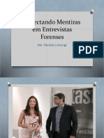 Detectando Mentiras em Entrevistas Forenses PDF