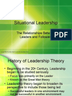 Situational Leadership: The Relationships Between Leaders and Followers