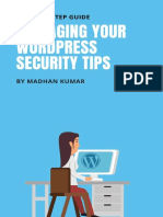 Managing Your Wordpress Security Tips - A Step by Step Guide