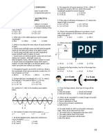 Nmat Physics 2 (M-1 Exercises) DIRECTIONS: Select The Best Answer To Each of The