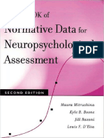 Handbook of Normative Data For Neuropsychological Assessment-Oxford University Press, USA (2005) PDF