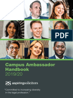 Campus Ambassador Handbook (FINAL) - 2019-20