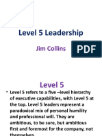 Level 5 Leadership: Jim Collins