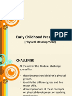 Early Childhood Preschooler's