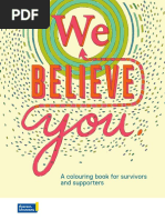 We Believe You - Coloring Book