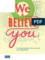 We Believe You - Coloring Book