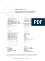 Melaleuca Anti-Doping Product List: 4609 West 65th South - Idaho Falls, Idaho 83402 800-282-3000