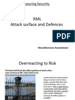 XML Attack Surface and Defences: Devouring Security