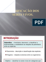 Classificação Dos Seres Vivos