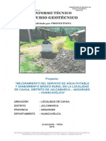 Estudio de Mecanica de Suelos y Test de Percolacion PDF