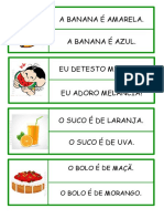 Marcando Frases Corretas TEAtividades