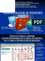 Administrador de Windows. Parte Ii