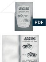 1958 James Comet and Cadet Instruction Book