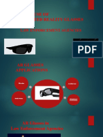 Use of Augmented Reality Glasses IN: Law Enforcement Agencies