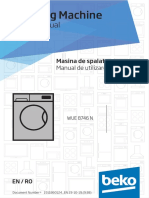 Washing Machine User's Manual Title