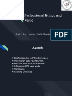 Professional Ethics and Values