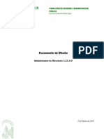 DGPD CSD 20150204 Documento de Diseno v05r00 Administrador de Directorio v1.12.0.0