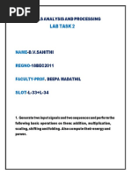 Lab Task 2: Signals Analysis and Processing