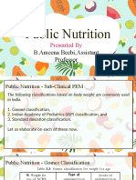 Public Nutrition: B.Ameena Beebi, Assistant Professor