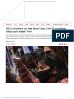 2020 - La Pandemia Con José Ramón Cossío. Covid-19 en Prisiones, Trabajo Social y Leyes - Video - Aristegui Noticias