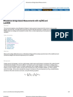 Wheatstone Bridge Based Measurements with myDAQ and LabVIEW - Developer Zone - National Instruments