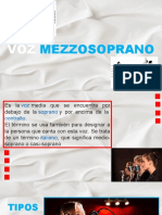 Voz Mezzosoprano