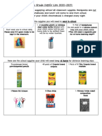 Final Copy First Grade Supply List 2020-21