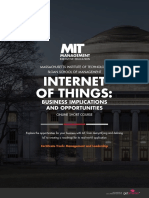 Mit Internet of Things Online Short Program Brochure PDF
