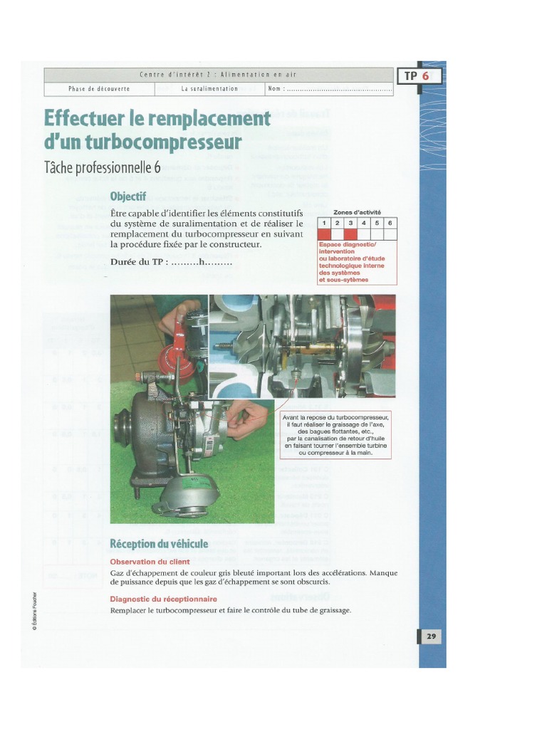 Remplacer Un Turbo PDF | PDF