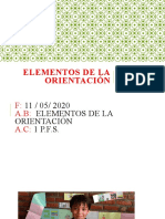 Elementos de La Orientación